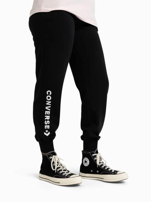 Брюки CONVERSE Wordmark Fleece Emb модель 10024542-001 Фото