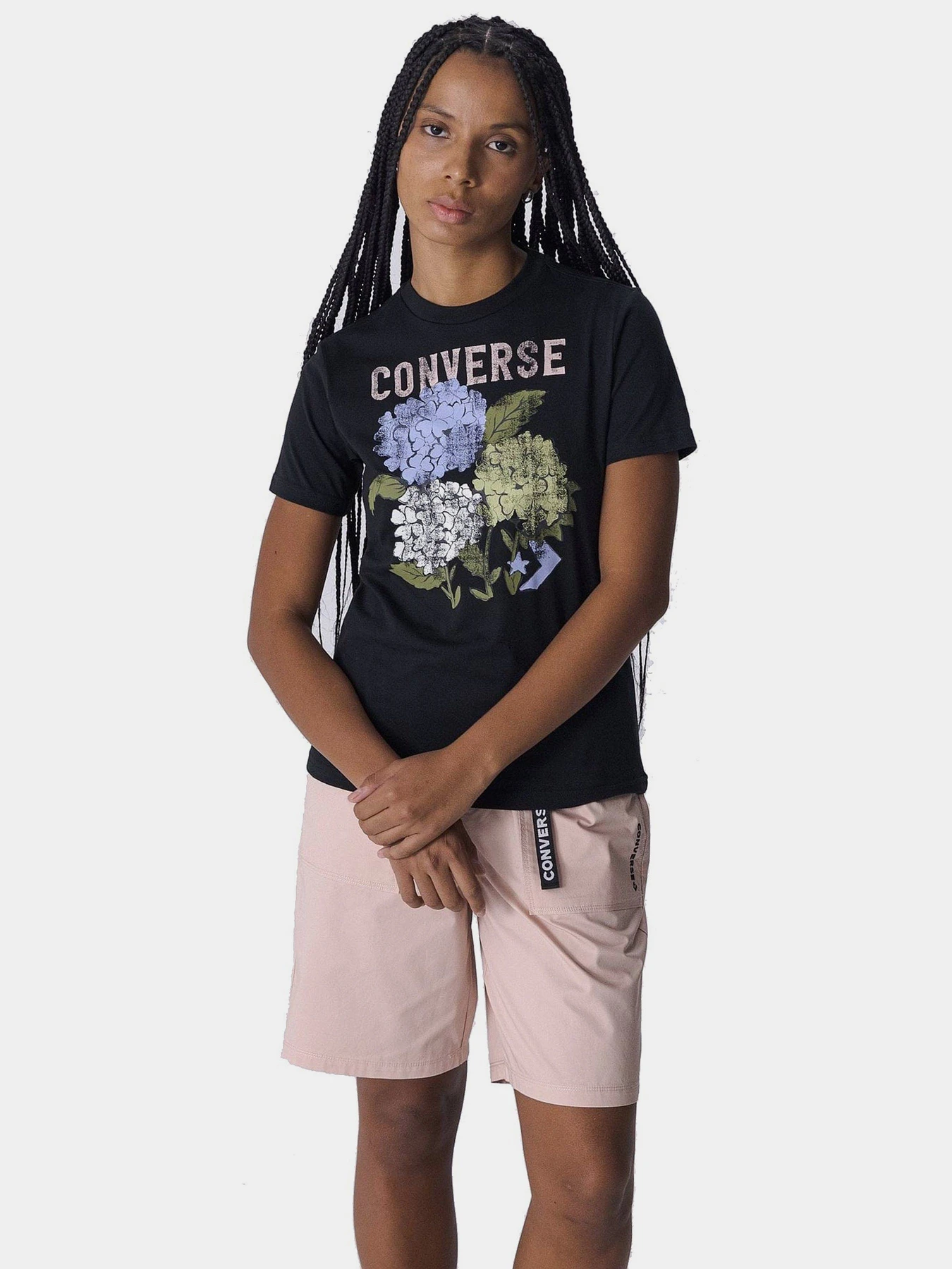 Футболки і поло CONVERSE Outdoor Floral Art модель 10025184-001 Футболки і поло CONVERSE Outdoor Floral Art модель 10025184-001 Фото