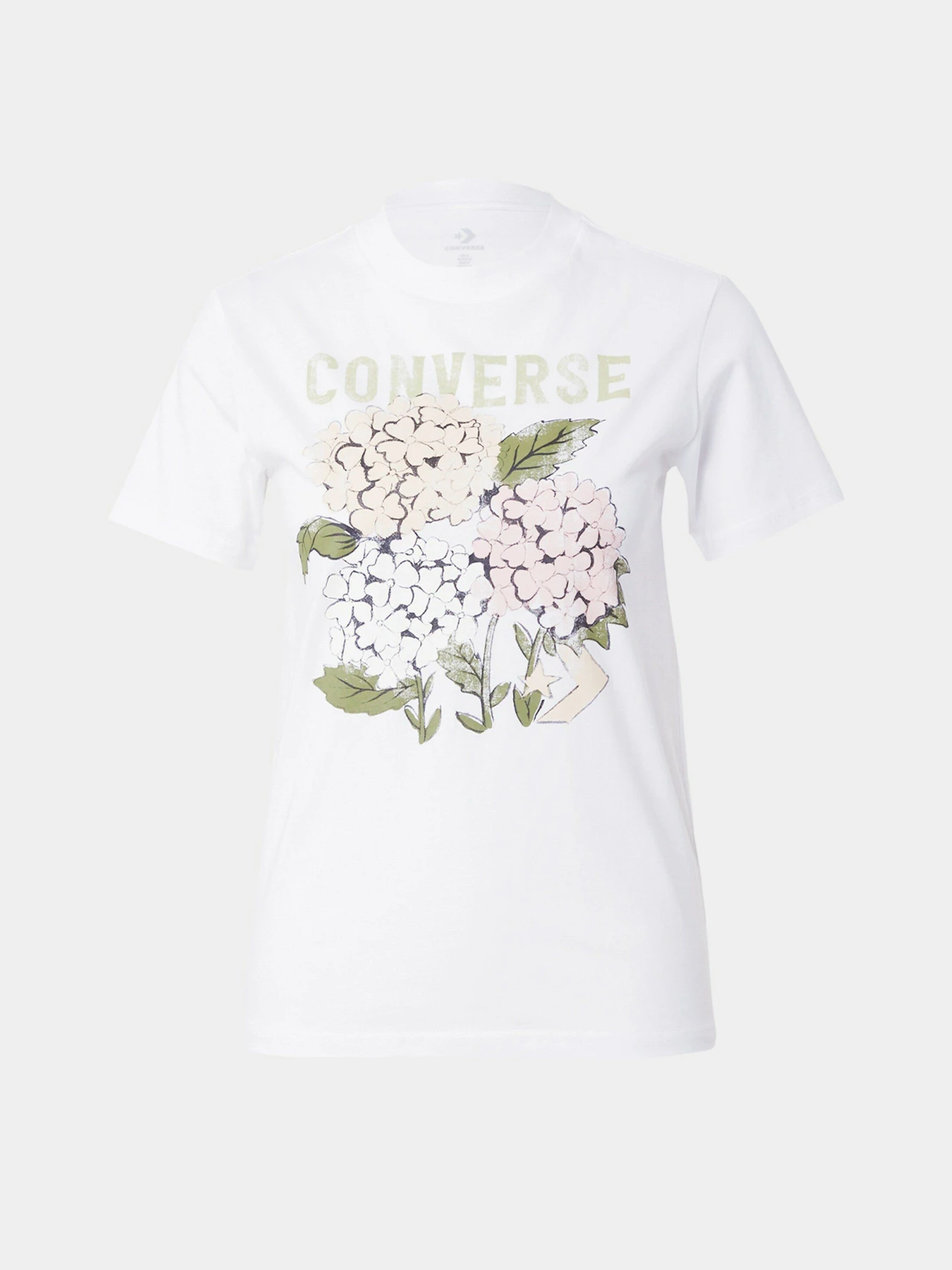 Футболки і поло CONVERSE Outdoor Floral Art модель 10025184-102 Футболки і поло CONVERSE Outdoor Floral Art модель 10025184-102 Фото