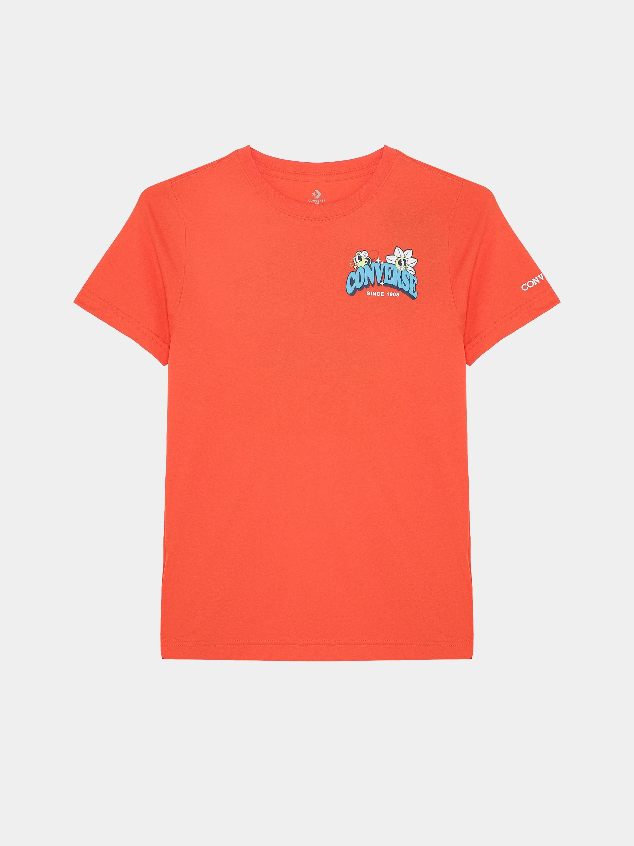 Дитяча Спортивна футболка CONVERSE TRAIL MIX FLOWER GFX T-SHIRT