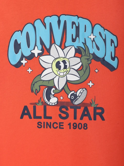 Дитяча Спортивна футболка CONVERSE TRAIL MIX FLOWER GFX T-SHIRT фото 3