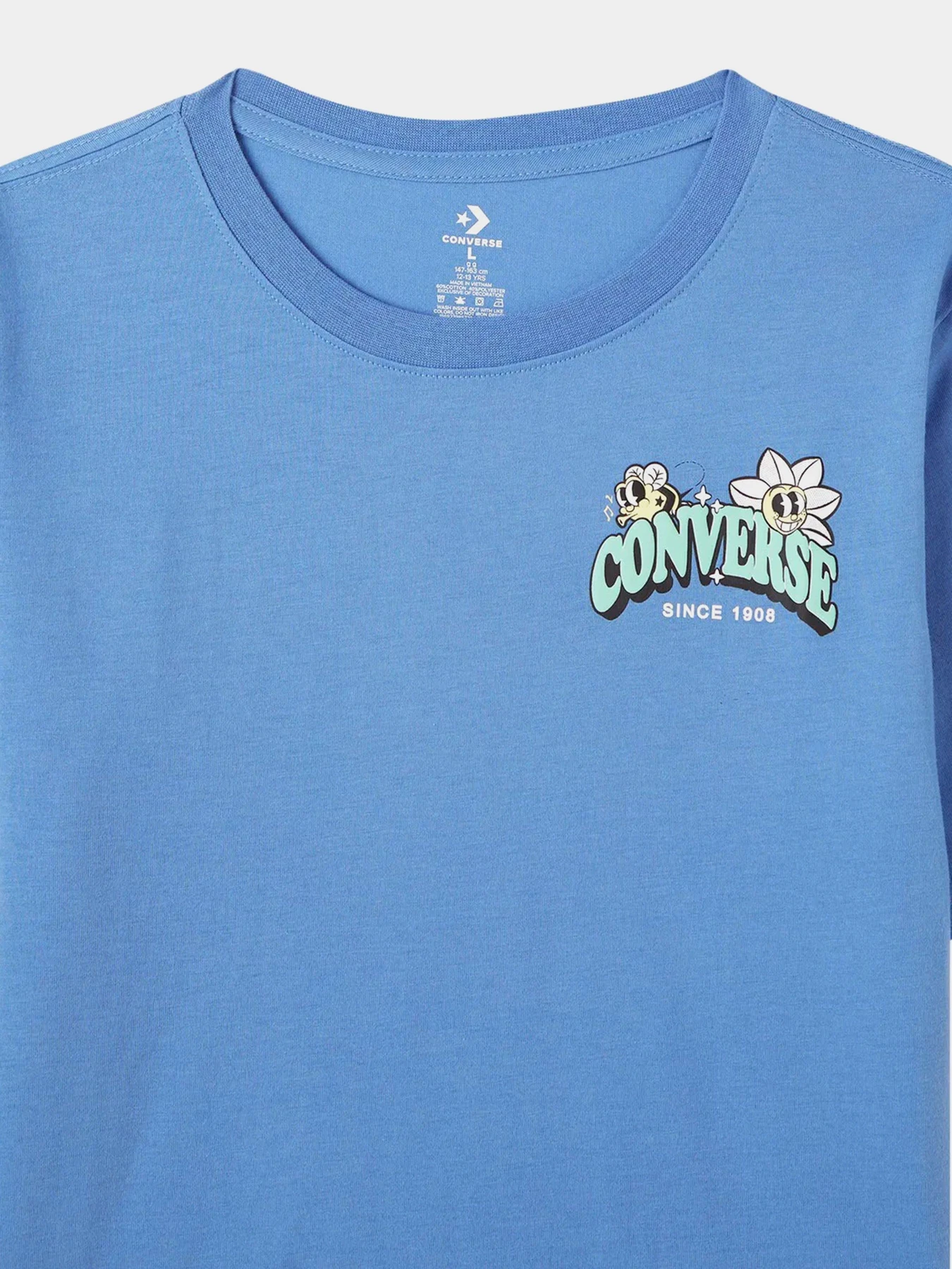 Футболки і поло CONVERSE TRAIL MIX FLOWER GFX T-SHIRT модель 9CG892-UAR Футболки і поло CONVERSE TRAIL MIX FLOWER GFX T-SHIRT модель 9CG892-UAR Фото