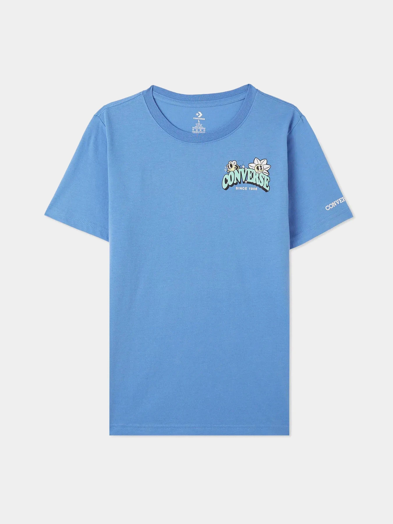 Футболки і поло CONVERSE TRAIL MIX FLOWER GFX T-SHIRT модель 9CG892-UAR Футболки і поло CONVERSE TRAIL MIX FLOWER GFX T-SHIRT модель 9CG892-UAR Фото