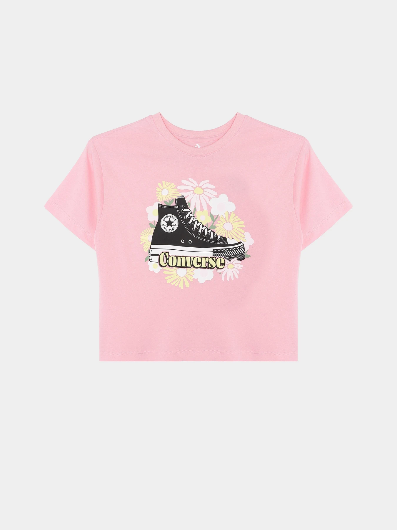 Костюмы CONVERSE FLORAL SNEAKER TEE - SHORTS модель 4CH108-023 Фото