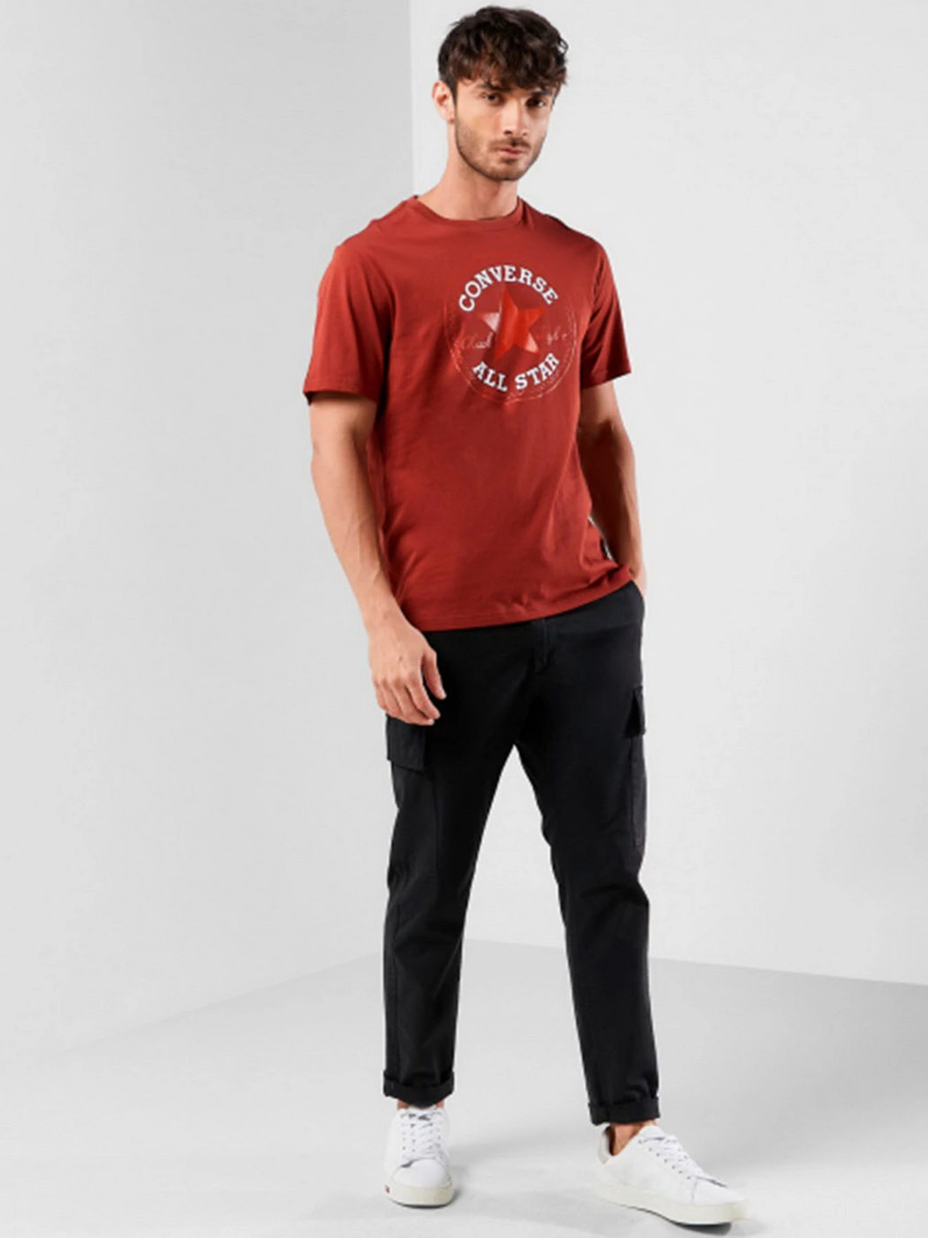 Футболки і поло CONVERSE модель 10007887-225 Футболки і поло CONVERSE модель 10007887-225 Фото