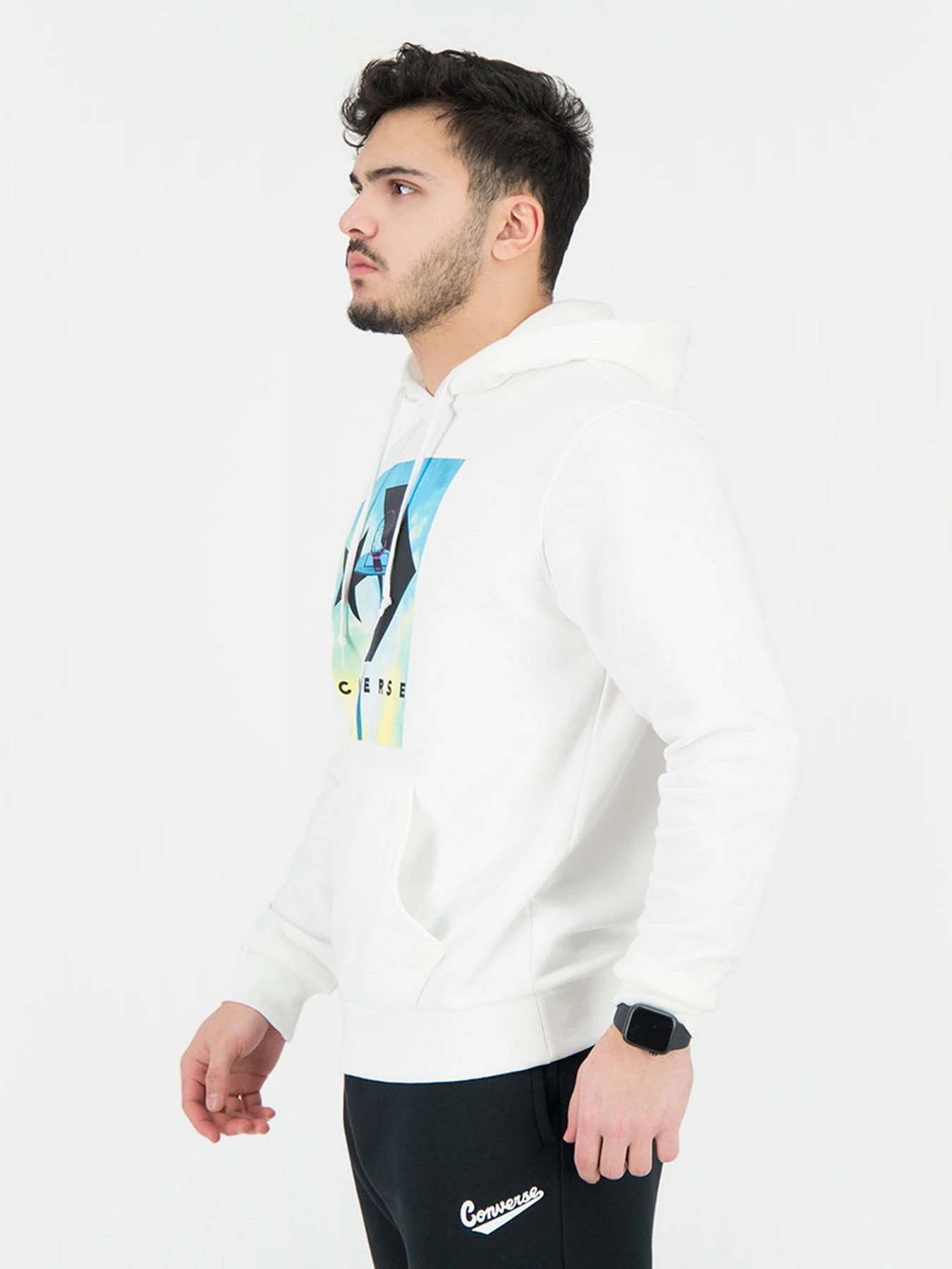 Худи и свитшоты CONVERSE Hoop Dreamer модель 10022941-102 Худи и свитшоты CONVERSE Hoop Dreamer модель 10022941-102 Фото