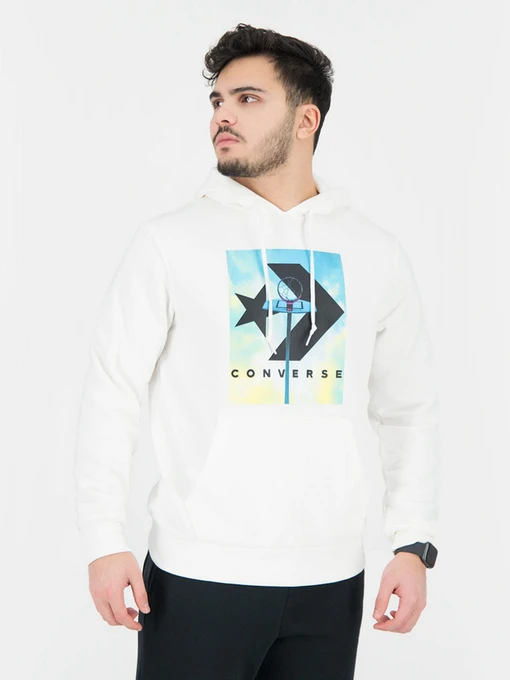 Худі та світшоти CONVERSE Hoop Dreamer модель 10022941-102 Фото