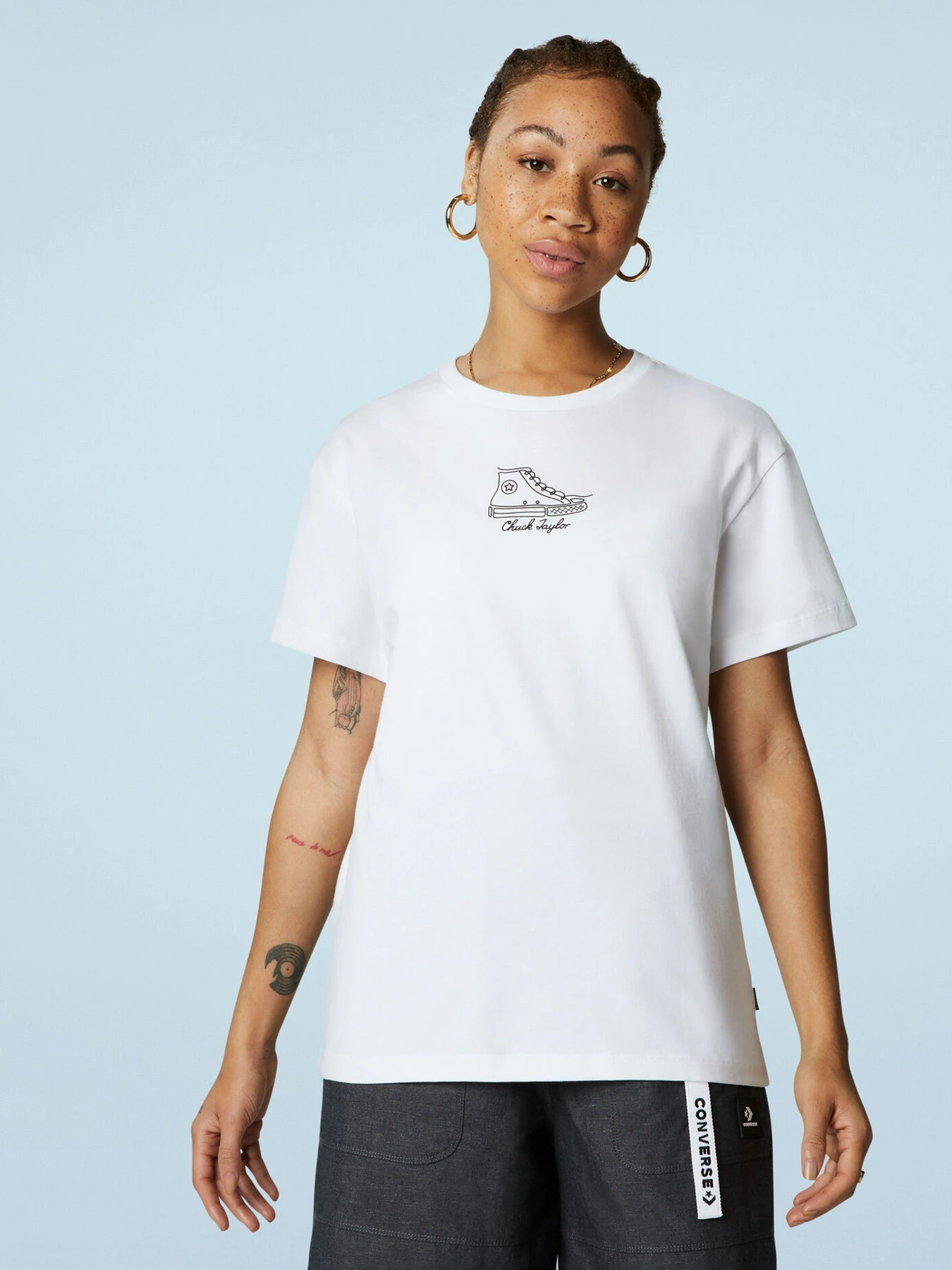 Футболки і поло CONVERSE High Top Graphic модель 10023256-102 Футболки і поло CONVERSE High Top Graphic модель 10023256-102 Фото