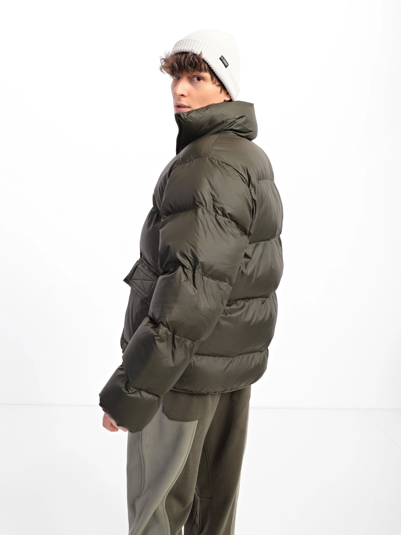 Куртки та дублянки CONVERSE  Patch Pocket Puffer модель 10023798-316 Фото