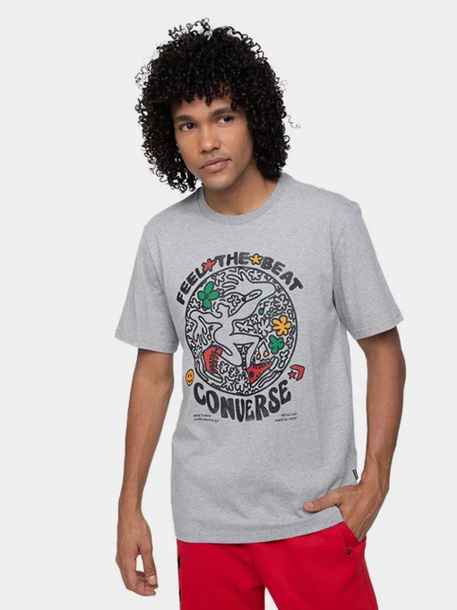 Футболки і поло CONVERSE ABSTRACT DANCE HOMBRE модель 10023456-035 Фото