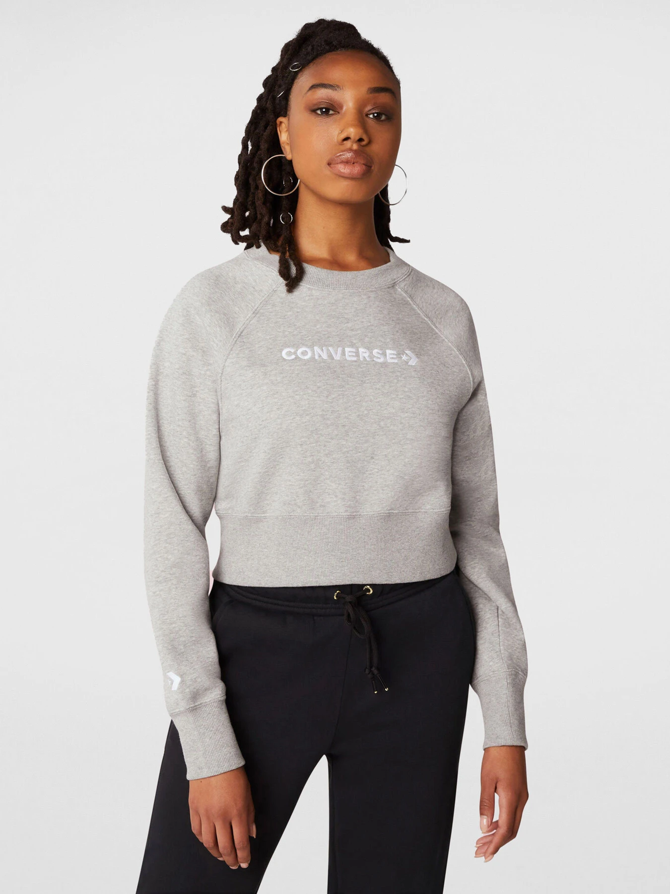 Худи и свитшоты CONVERSE STRIP WORDMARK FLEECE модель 10023716-035 Худи и свитшоты CONVERSE STRIP WORDMARK FLEECE модель 10023716-035 Фото