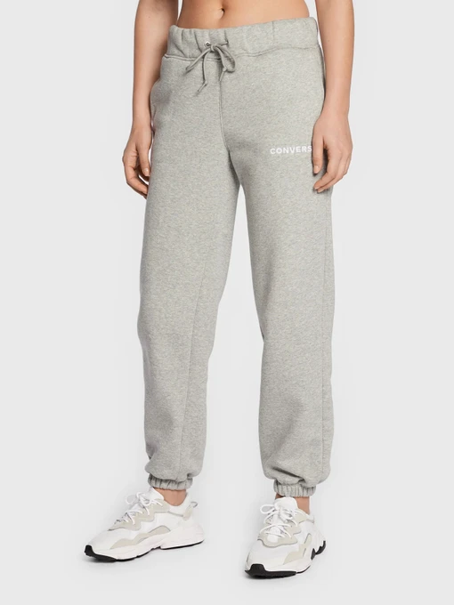 Брюки CONVERSE Strip Wordmark Fleece модель 10023718-035 Фото
