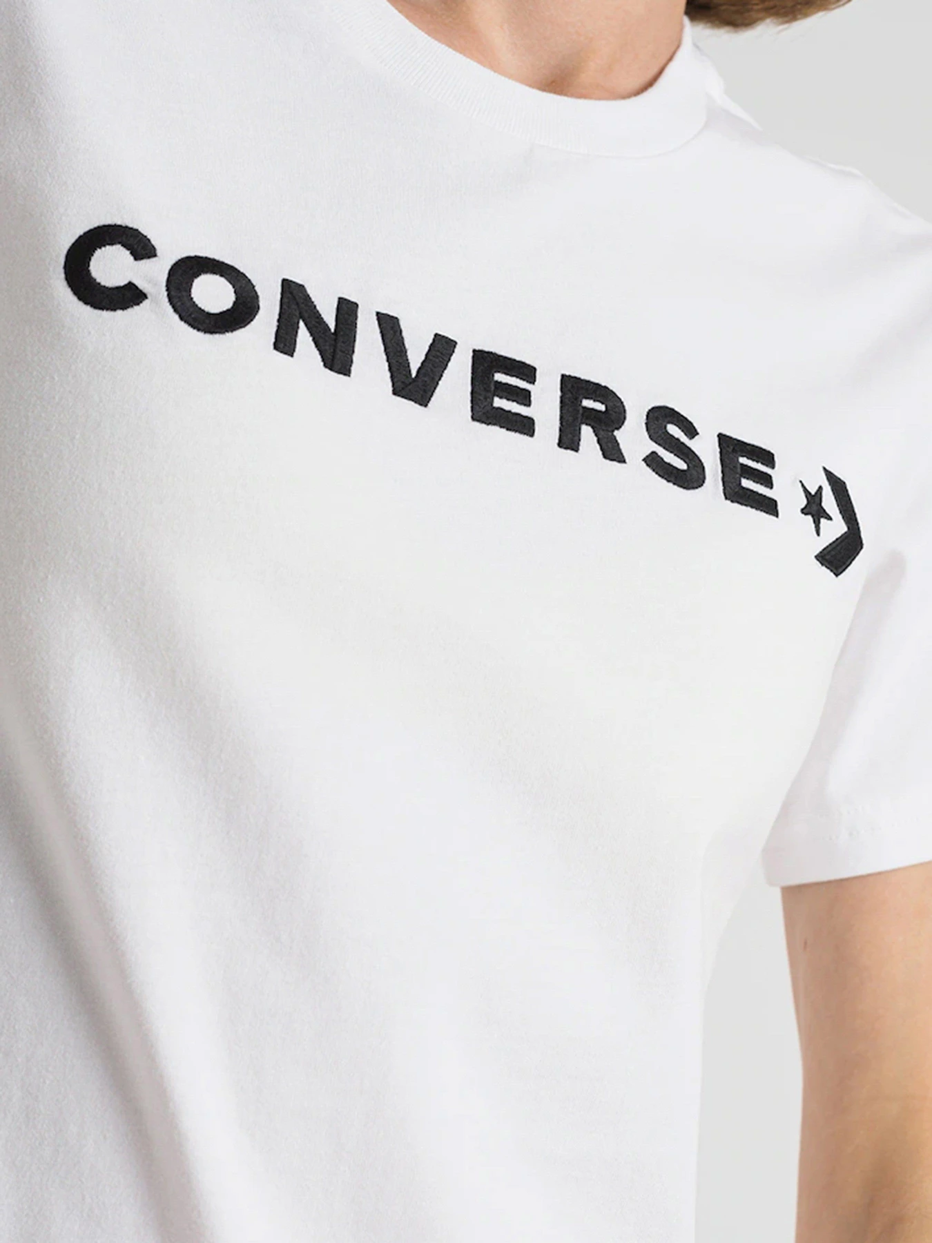 Футболки і поло CONVERSE Glossy Wordmark модель 10023720-102 Футболки і поло CONVERSE Glossy Wordmark модель 10023720-102 Фото