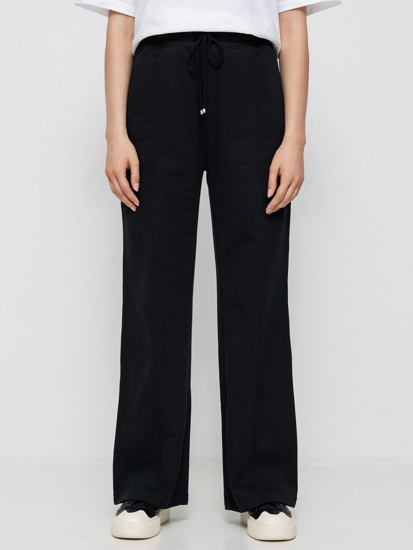 Брюки CONVERSE Wide Leg Knit модель 10024049-001 Брюки CONVERSE Wide Leg Knit модель 10024049-001 Фото