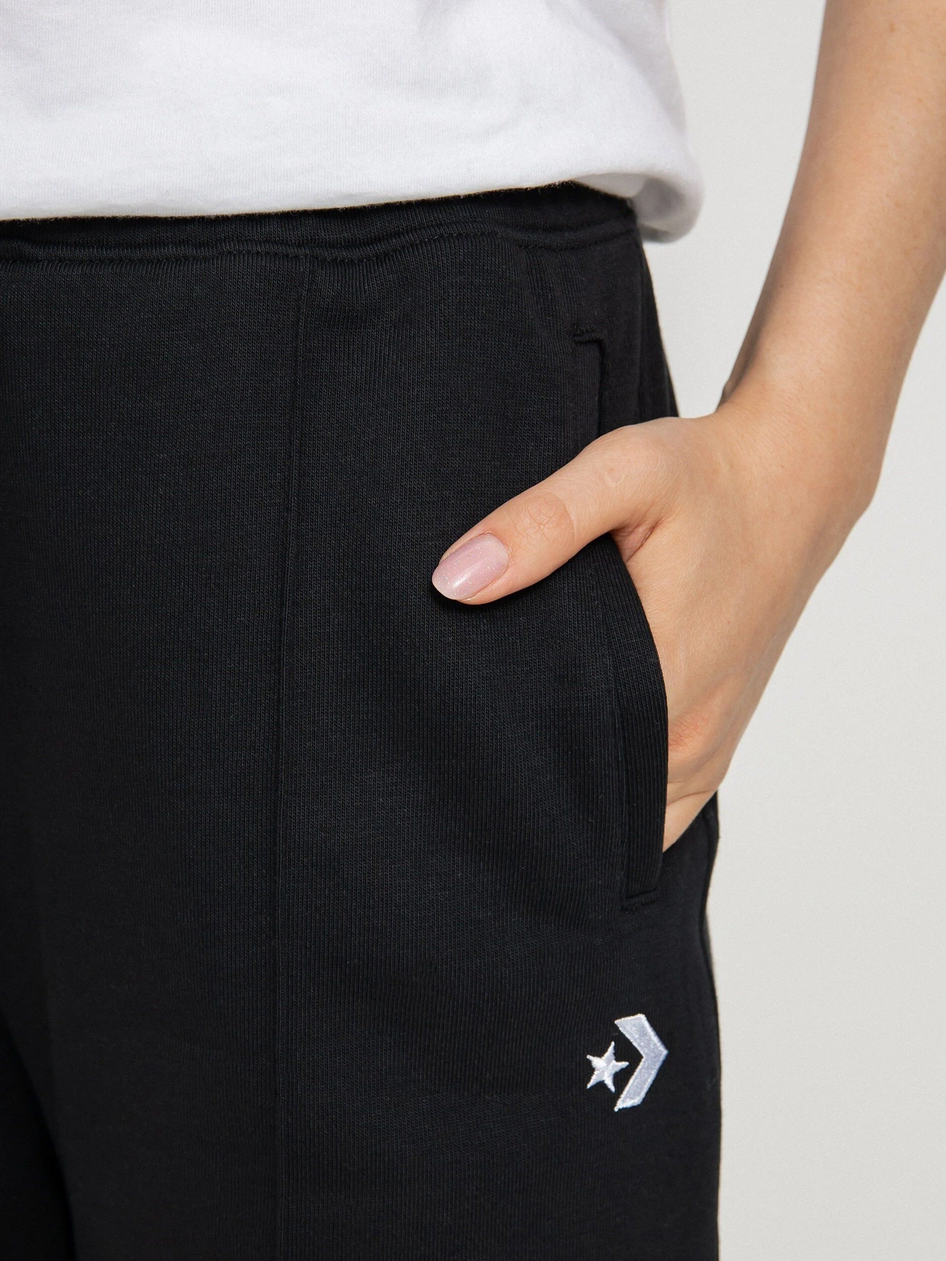 Брюки CONVERSE Wide Leg Knit модель 10024049-001 Брюки CONVERSE Wide Leg Knit модель 10024049-001 Фото