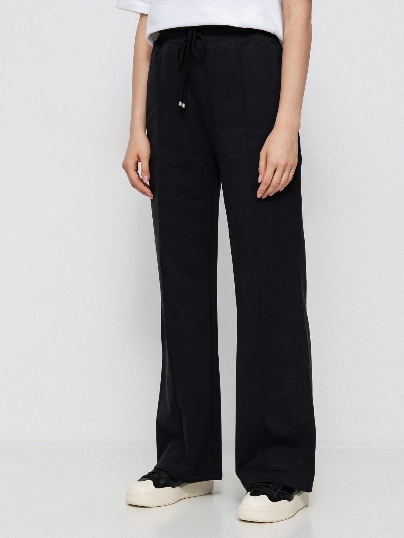 Брюки CONVERSE Wide Leg Knit модель 10024049-001 Брюки CONVERSE Wide Leg Knit модель 10024049-001 Фото