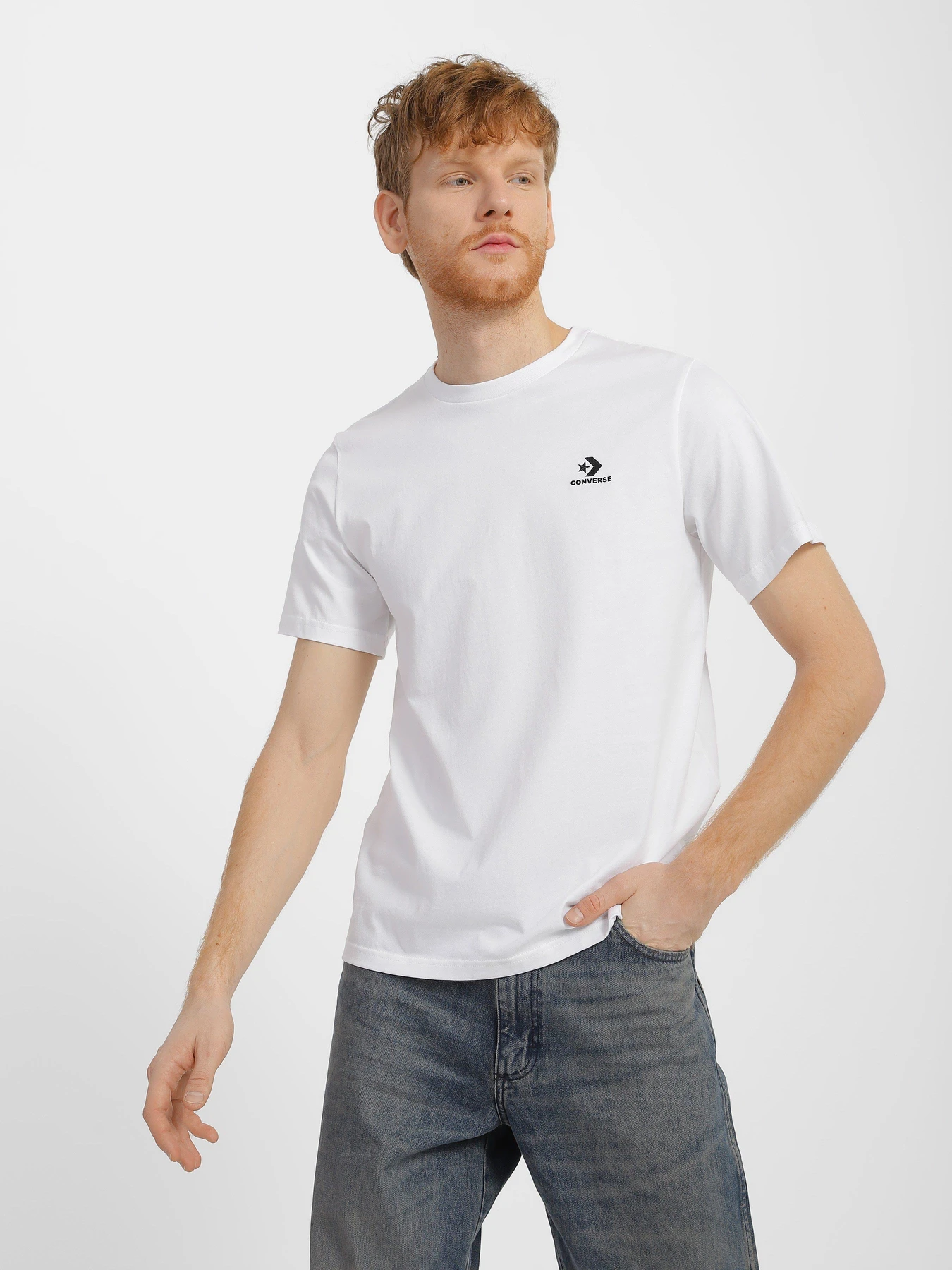 Футболки і поло CONVERSE GO-TO модель 10023876-102 Футболки і поло CONVERSE GO-TO модель 10023876-102 Фото