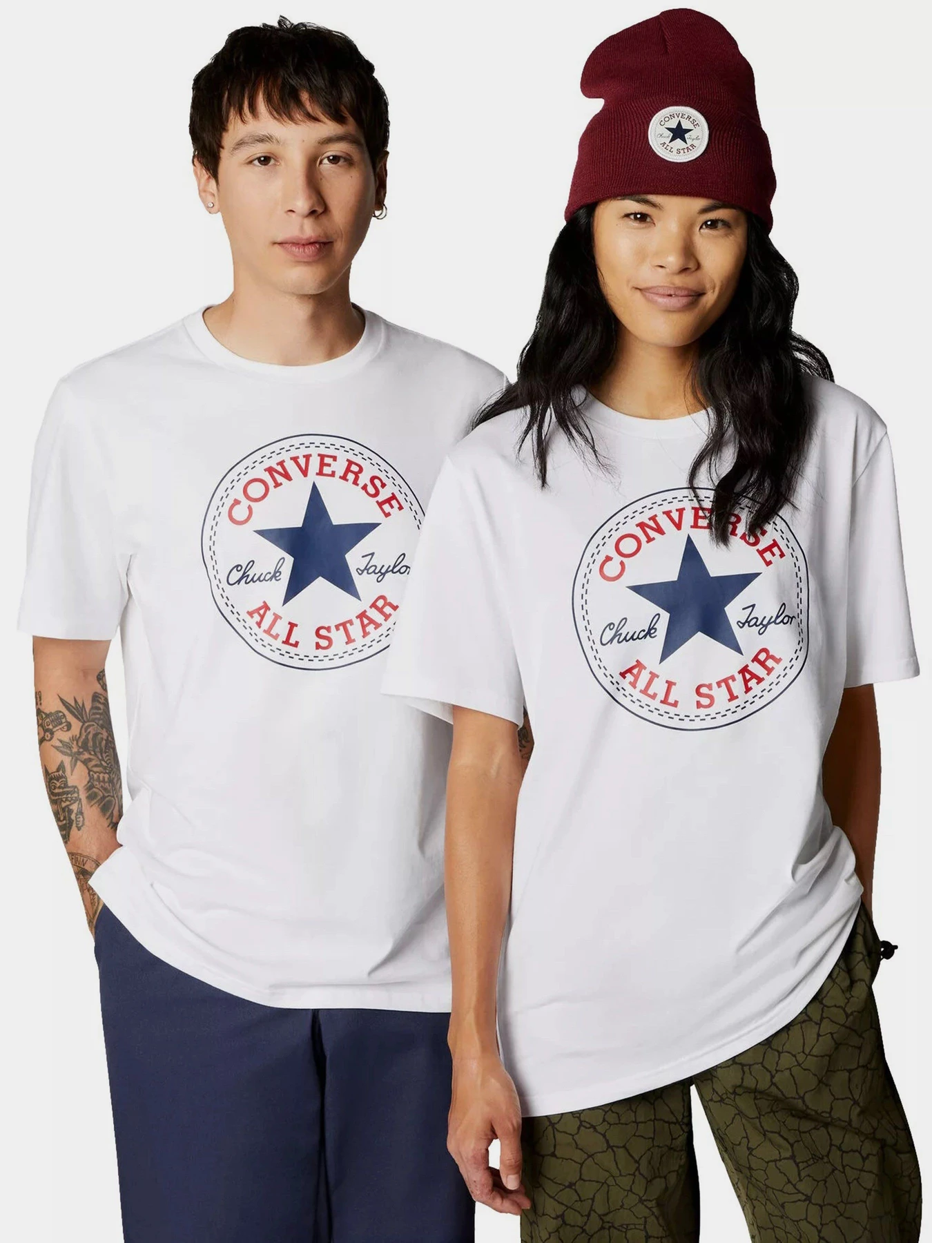 Футболки і поло CONVERSE GO-TO ALL STAR модель 10025459-102 Футболки і поло CONVERSE GO-TO ALL STAR модель 10025459-102 Фото