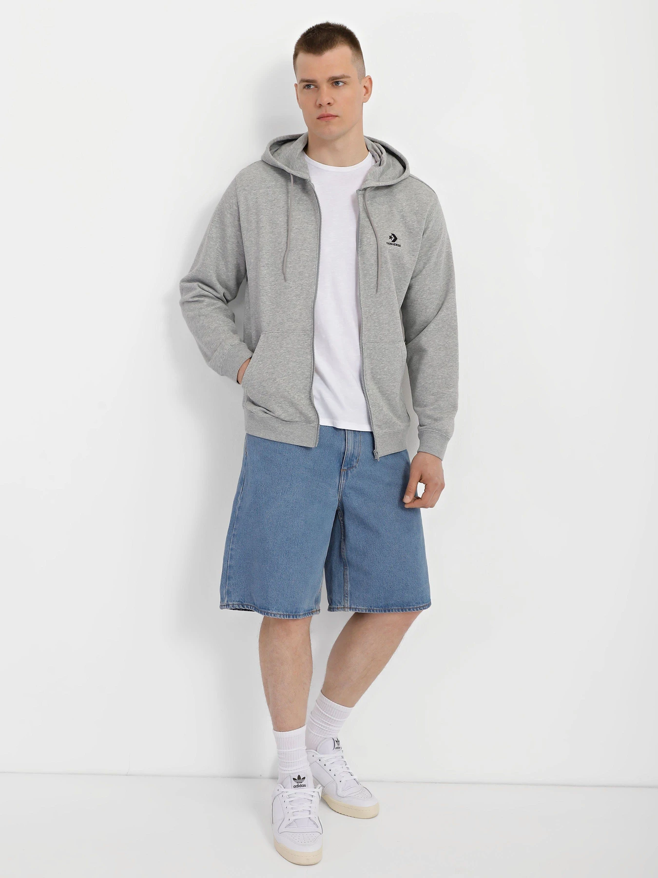 Худи и свитшоты CONVERSE Go-To модель 10023871-035 Худи и свитшоты CONVERSE Go-To модель 10023871-035 Фото