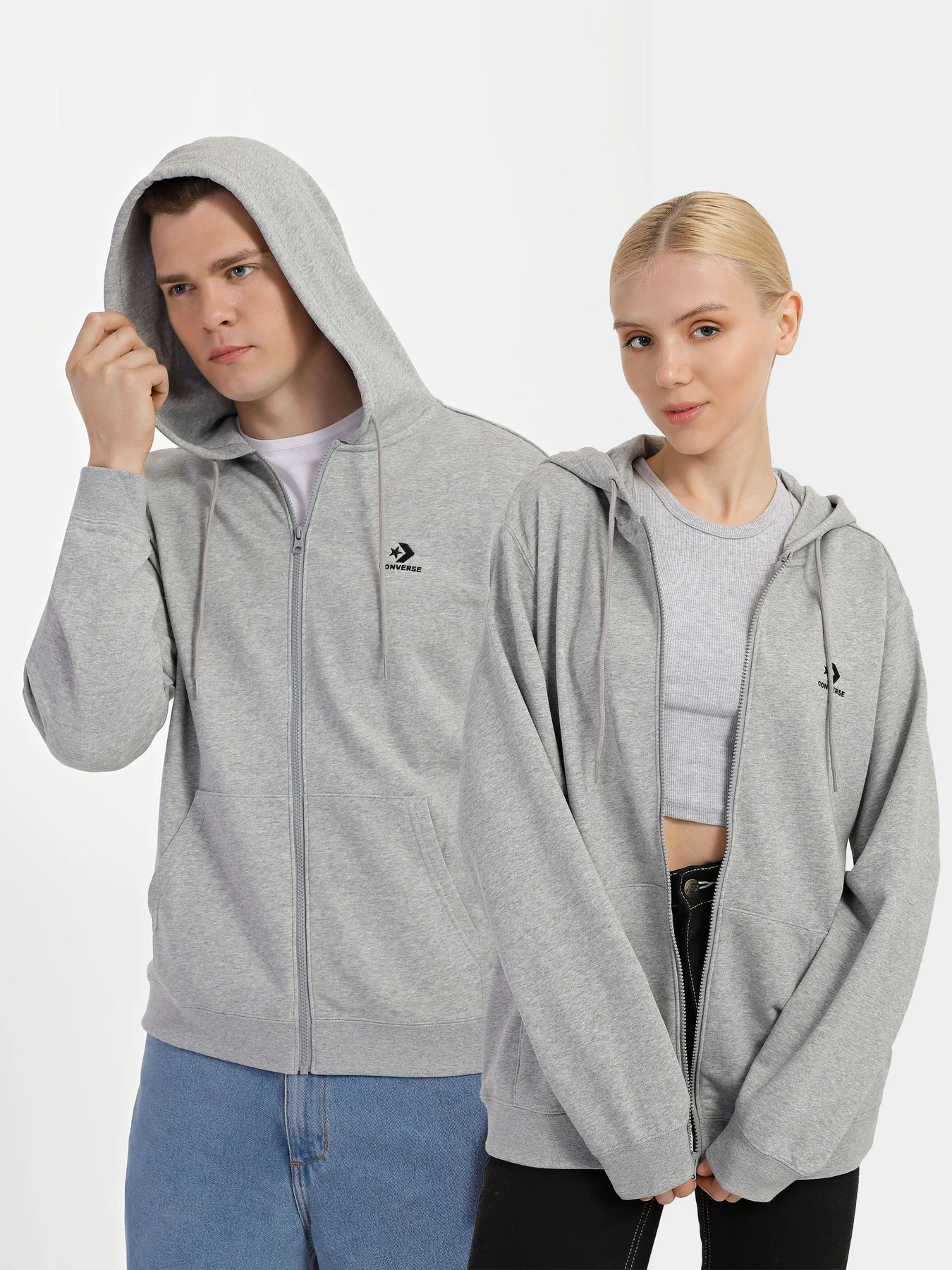 Худи и свитшоты CONVERSE Go-To модель 10023871-035 Худи и свитшоты CONVERSE Go-To модель 10023871-035 Фото