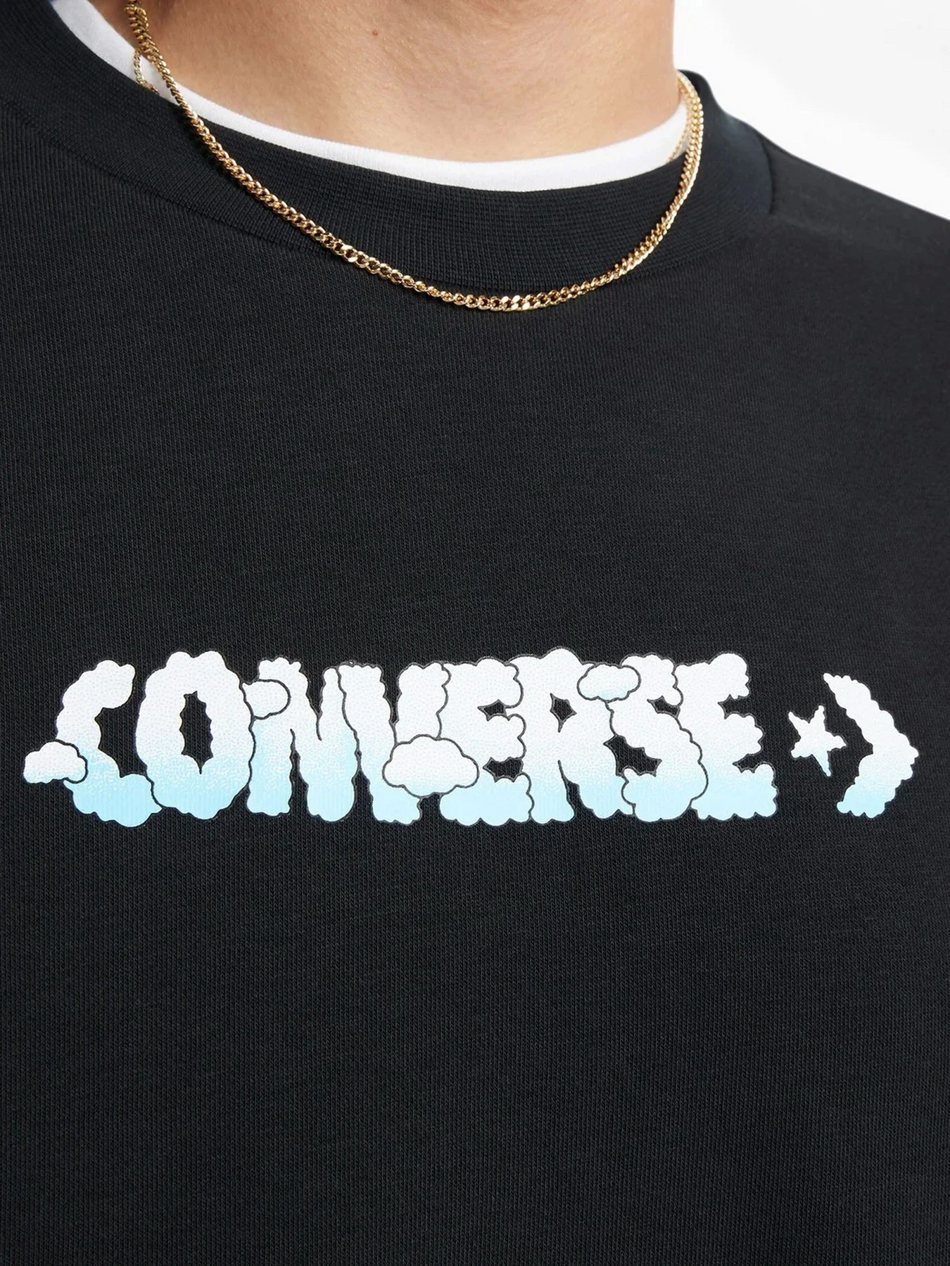 Худі та світшоти CONVERSE GAME CLOUDS CREW модель 10024617-001 Худі та світшоти CONVERSE GAME CLOUDS CREW модель 10024617-001 Фото
