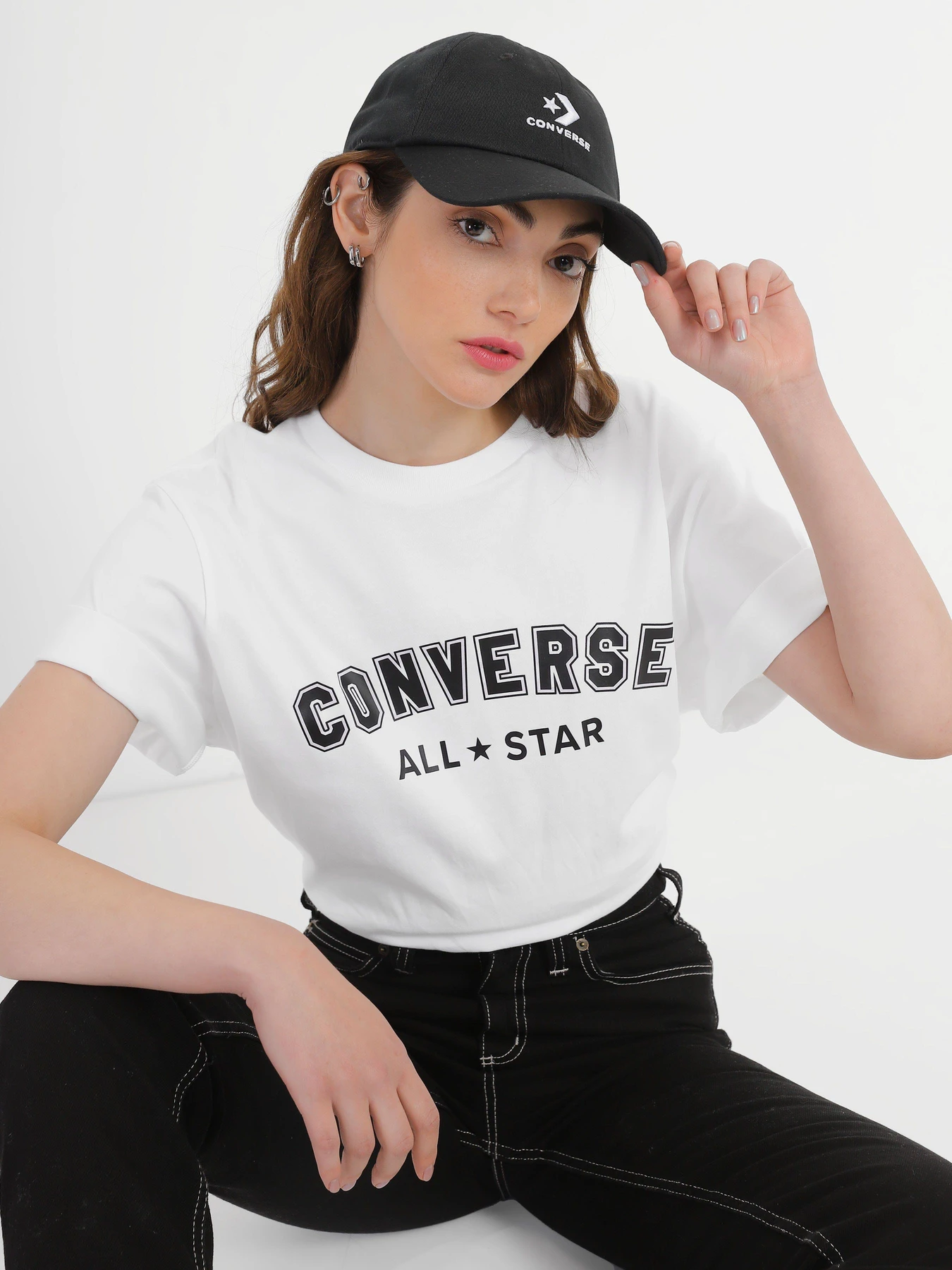 Футболки і поло CONVERSE ALL STAR модель 10024566-113 Футболки і поло CONVERSE ALL STAR модель 10024566-113 Фото