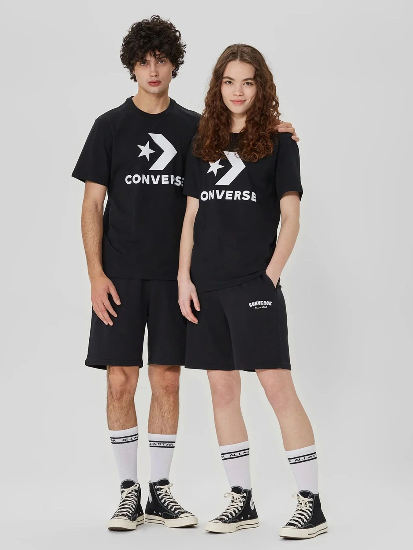 Шорти CONVERSE CLASSIC FIT ALL STAR SINGLE SC модель 10024572-001 Шорти CONVERSE CLASSIC FIT ALL STAR SINGLE SC модель 10024572-001 Фото