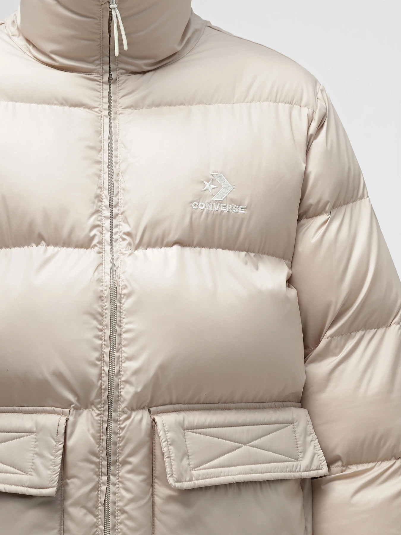 Куртки та дублянки CONVERSE Patch Pocket Puffer модель 10023798-274 Фото