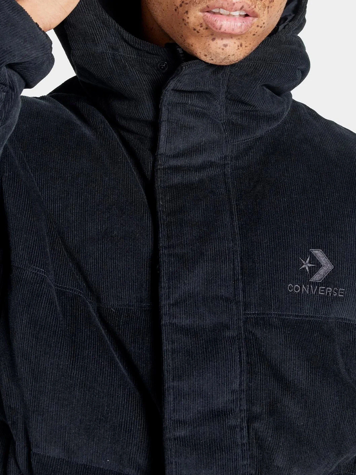 Куртки и дубленки CONVERSE Cord Mid Down модель 10025250-001 Куртки и дубленки CONVERSE Cord Mid Down модель 10025250-001 Фото