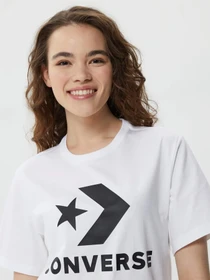 Футболки і поло CONVERSE STANDARD FIT CENTER FRONT LARG модель 10025458-102 Фото