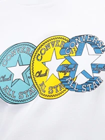 Футболки и поло CONVERSE CHUCK PATCH DISTORT модель 10025973-102 Фото