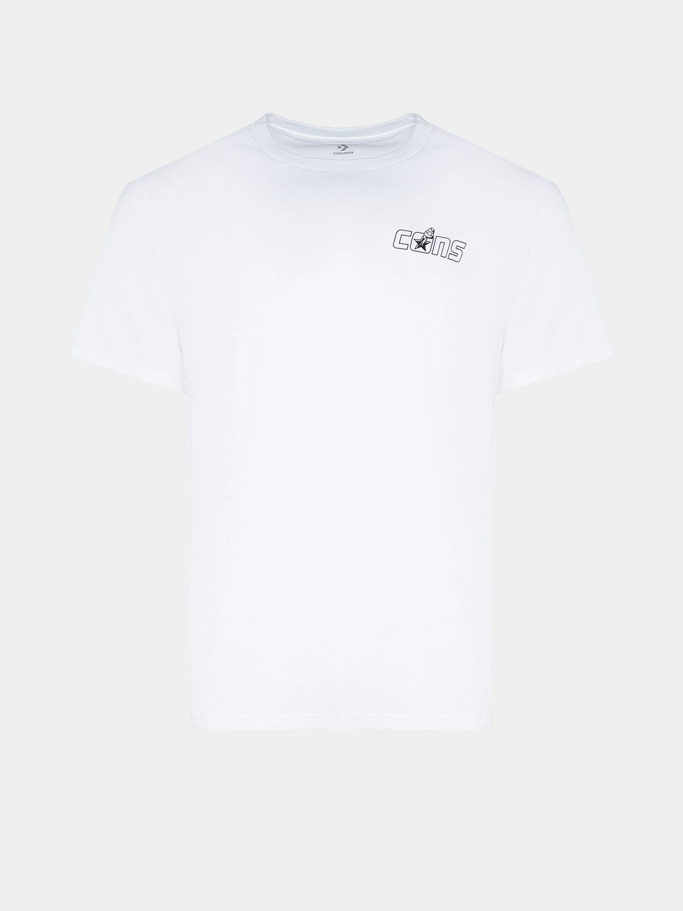 Футболки и поло CONVERSE CONS SKULL & CHROM ART модель 10026689-102 Футболки и поло CONVERSE CONS SKULL & CHROM ART модель 10026689-102 Фото