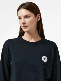 Худи и свитшоты CONVERSE CHUCK PATCH CREW модель 10027001-001 Фото