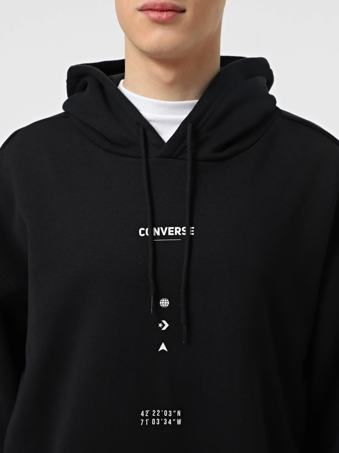 Худи и свитшоты CONVERSE WORDMARK GRAPHIC модель 10027360-001 Худи и свитшоты CONVERSE WORDMARK GRAPHIC модель 10027360-001 Фото