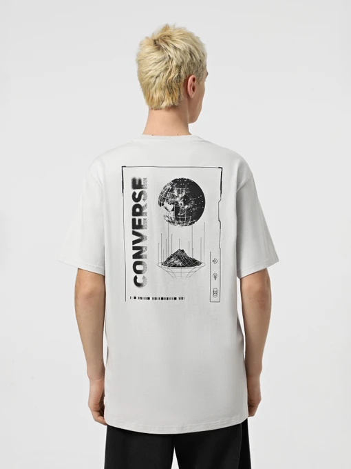 Бавовняна Чоловіча Футболка CONVERSE OTHER WORLDLY TRANSMISSIONS фото 3