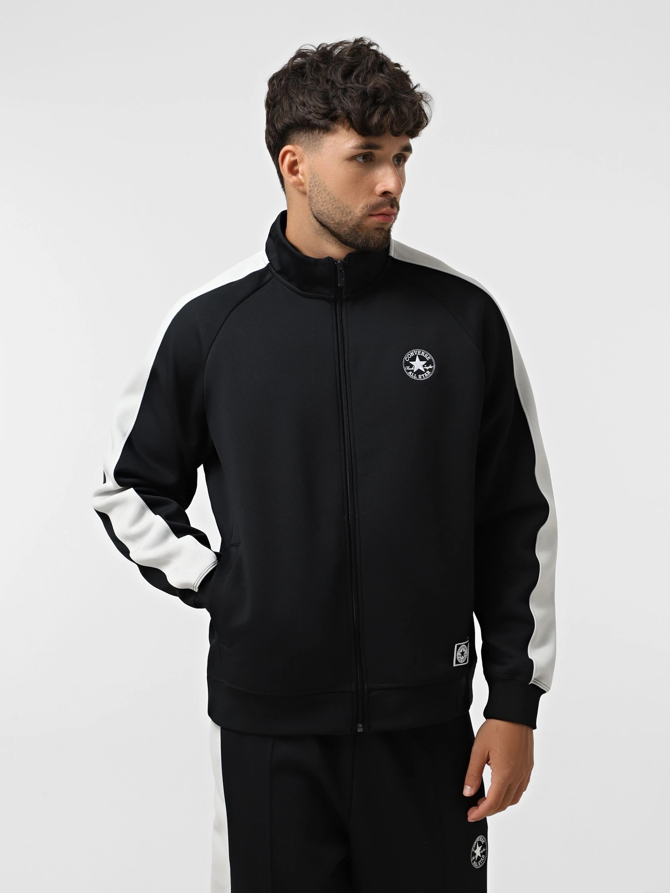 Худи и свитшоты CONVERSE RETRO TRACK модель CVM5J506-BLW Худи и свитшоты CONVERSE RETRO TRACK модель CVM5J506-BLW Фото