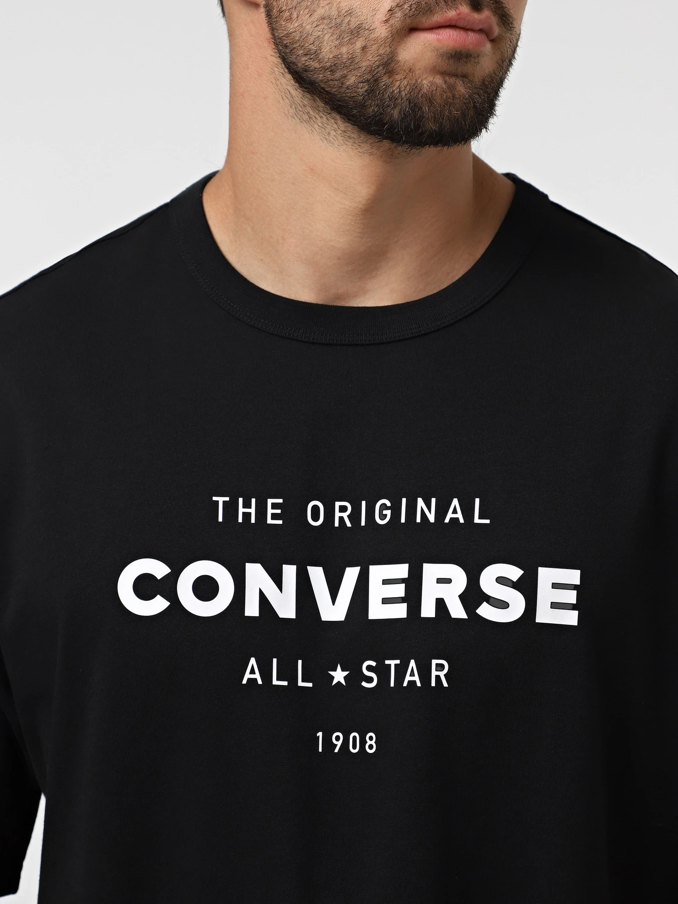 Футболки и поло CONVERSE CHUCK TAYLOR ALL STAR модель CVM5T202-BLK Фото