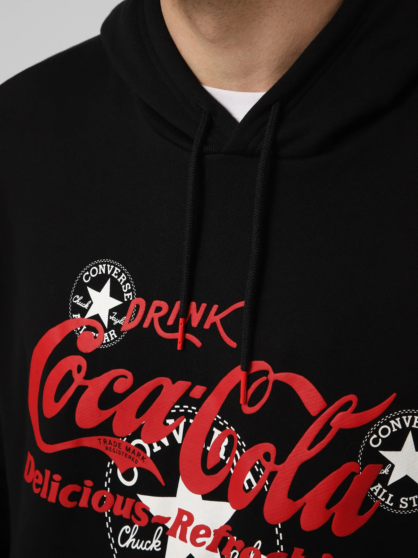 Худи и свитшоты CONVERSE CONVERSE X COCA COLA модель CVM5H502-BLK Фото