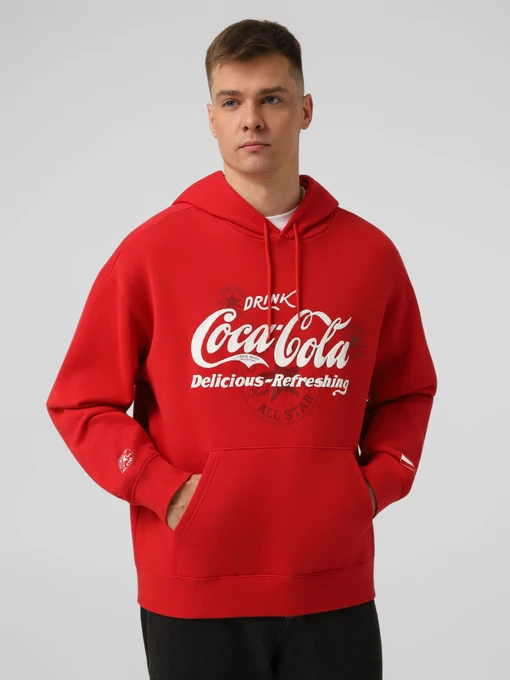 Худі та світшоти CONVERSE CONVERSE X COCA COLA модель CVM5H502-RCD Фото