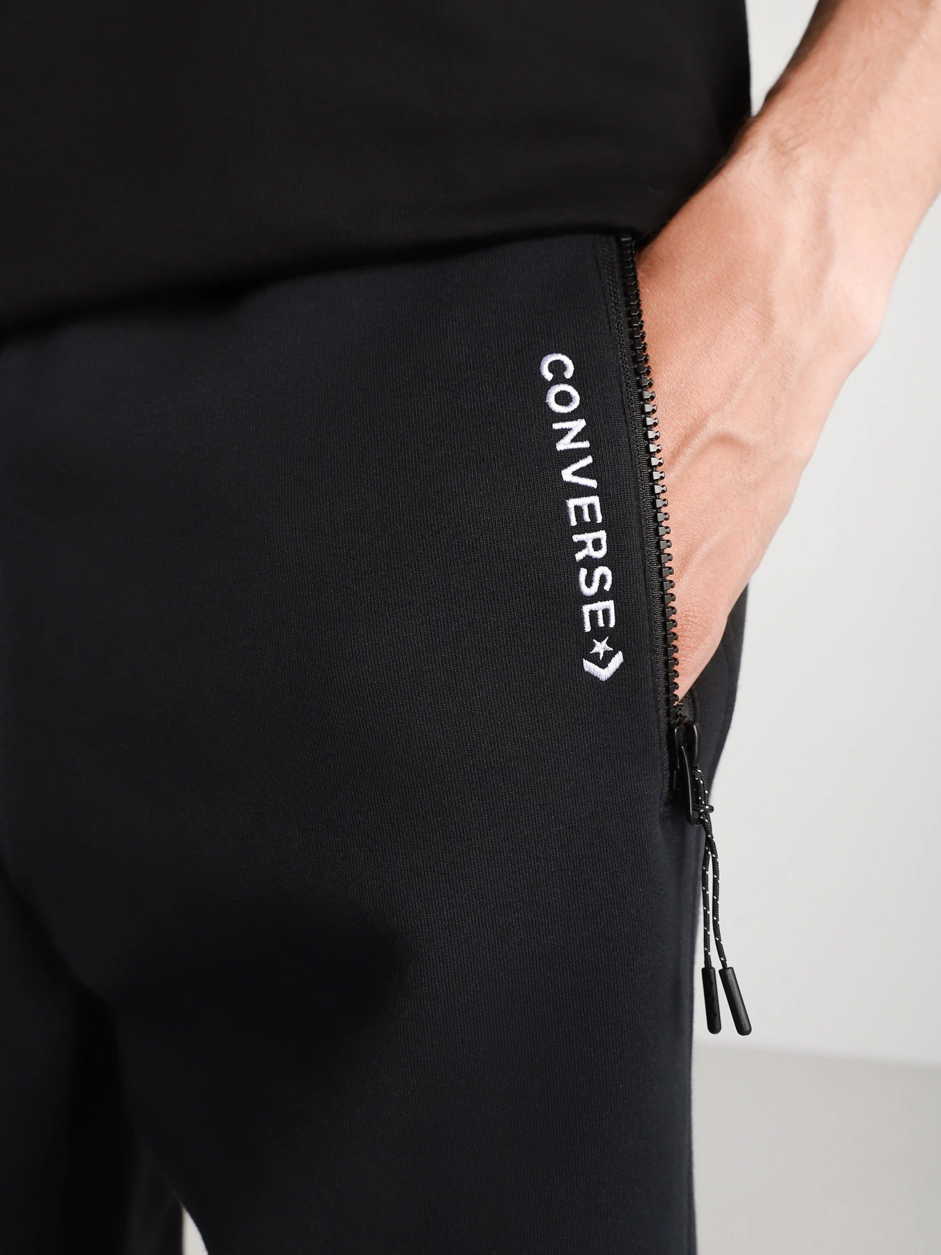 Брюки CONVERSE COURT LIFESTYLE SLIM модель 10021493-001 Фото