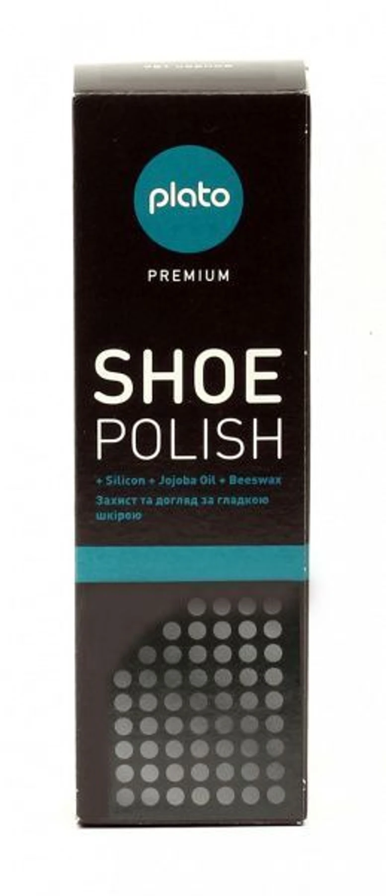 Догляд за взуттям PLATO PREMIUM модель SHOE POLISH black Фото