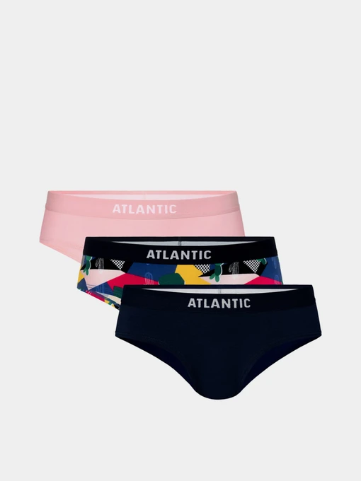Нижня білизна Atlantic модель 3LP-181 ROZ/GRA/GRA Фото