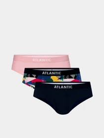 Нижнее белье Atlantic модель 3LP-181 ROZ/GRA/GRA Фото