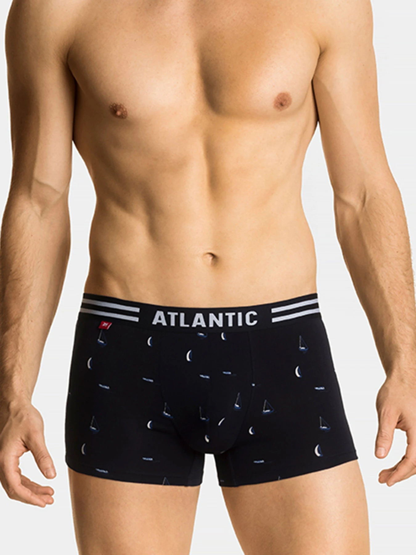 Нижня білизна Atlantic модель 3MH-039 NIEJ/TUR/GRA Нижня білизна Atlantic модель 3MH-039 NIEJ/TUR/GRA Фото