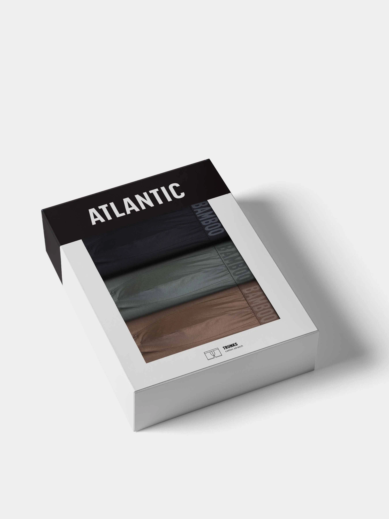 Нижня білизна Atlantic модель 3MH-215 KHAJ/CZA/BEZ Нижня білизна Atlantic модель 3MH-215 KHAJ/CZA/BEZ Фото