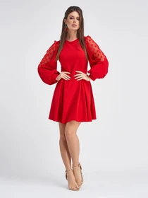 Сукні ISSA Plus модель 11254A_красный Фото