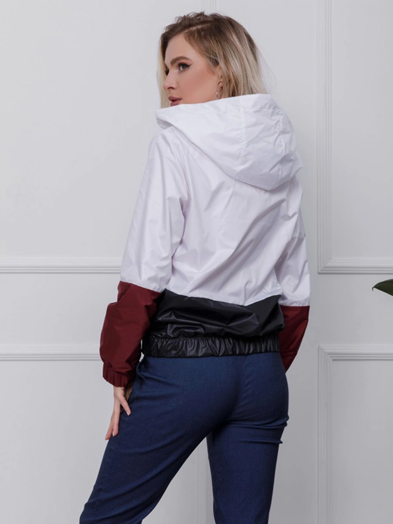 Куртки та дублянки ISSA Plus модель SA-123_черный/бордовый Куртки та дублянки ISSA Plus модель SA-123_черный/бордовый Фото