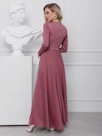 Сукні ISSA Plus модель 12399_розовый Фото