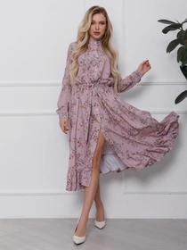 Сукні ISSA Plus модель 12403_мультиколор Фото