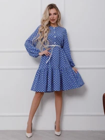 Сукні ISSA Plus модель 12404_голубой Фото